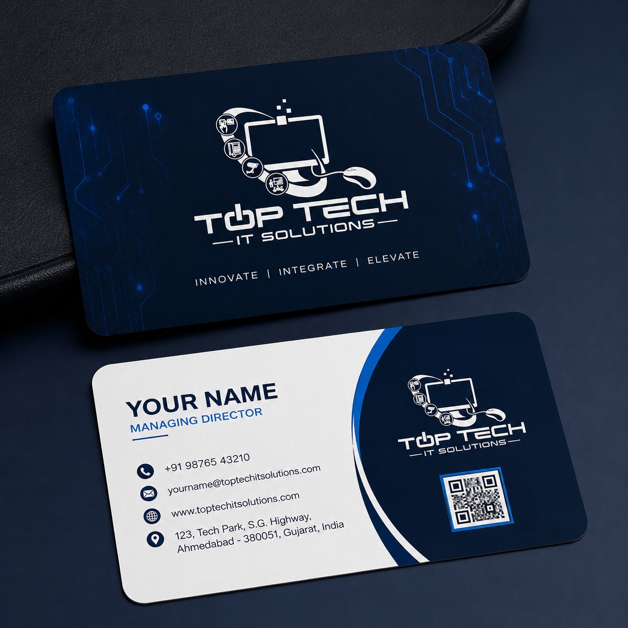 Corporate communication design project created by AMAY Digital Design